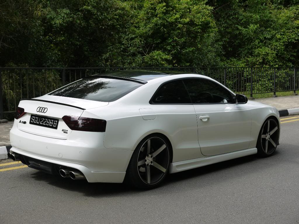 White A5 with toys Audi A5 Forum & Audi S5 Forum